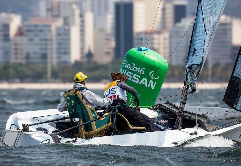 SKUD 18- 2016 Paralympics - Day 4, September 16, 2016 © Richard Langdon / World Sailing