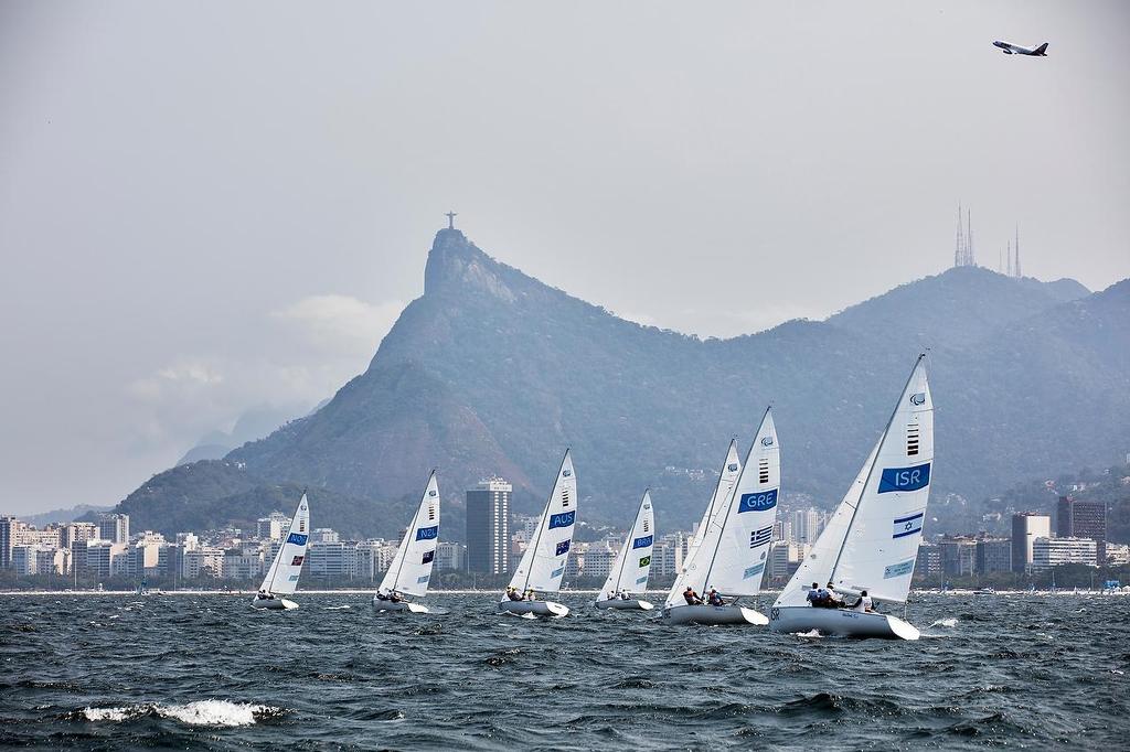 Sonar - 2016 Paralympics - Day 3, September 15, 2016 © Richard Langdon / World Sailing