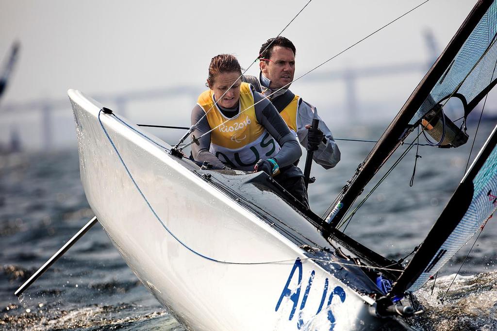 SKUD18 - 2016 Paralympics - Day 3, September 15, 2016 © Richard Langdon / World Sailing