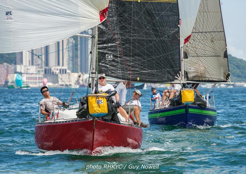 Ruffs race. RHKYC Autumn Regatta 2016 photo copyright  RHKYC/Guy Nowell http://www.guynowell.com/ taken at  and featuring the  class