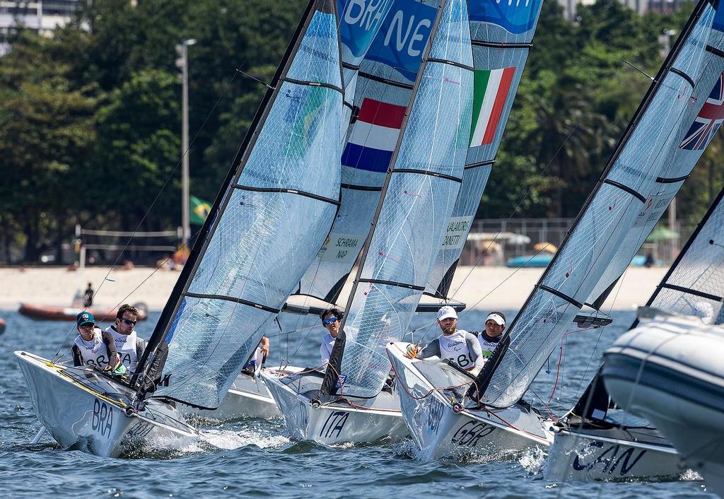SKUD 18 - 2016 Paralympics - Day 2, September 14, 2016 photo copyright Richard Langdon / World Sailing taken at  and featuring the  class