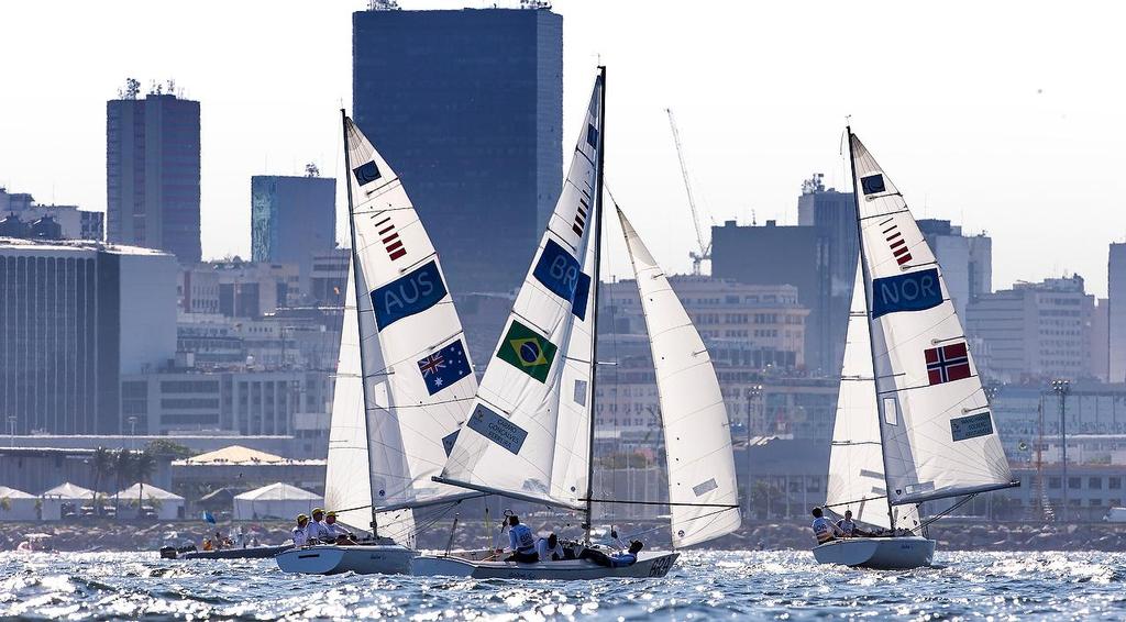 Sonar - 2016 Paralympics - Day 3, September 15, 2016 photo copyright Richard Langdon / World Sailing taken at  and featuring the  class