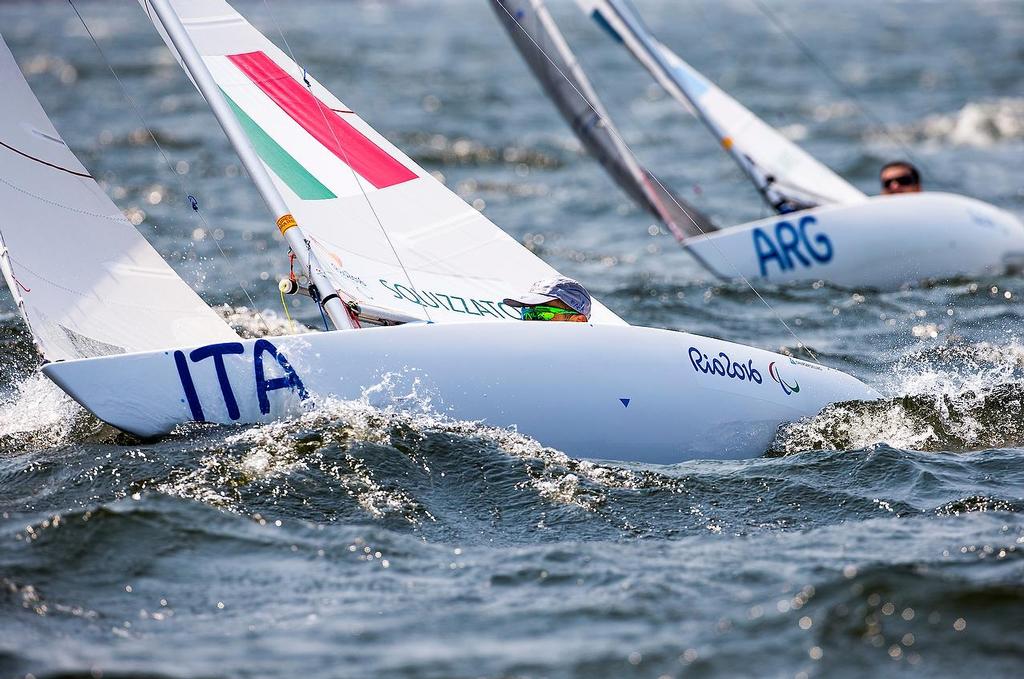 2.4 Norlin OD - 2016 Paralympics - Day 4, September 16, 2016 © Richard Langdon / World Sailing