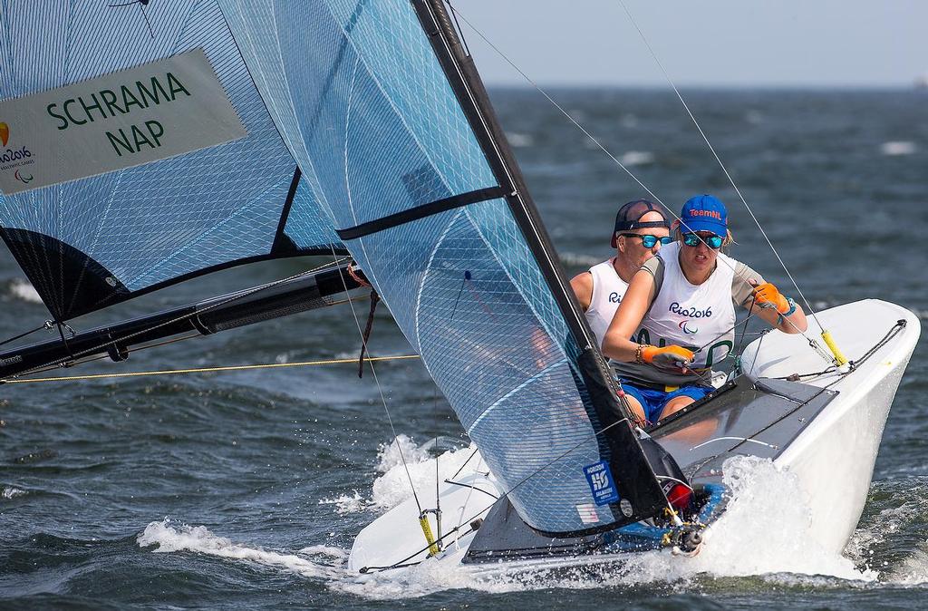 SKUD18 - 2016 Paralympics - Day 3, September 15, 2016 © Richard Langdon / World Sailing