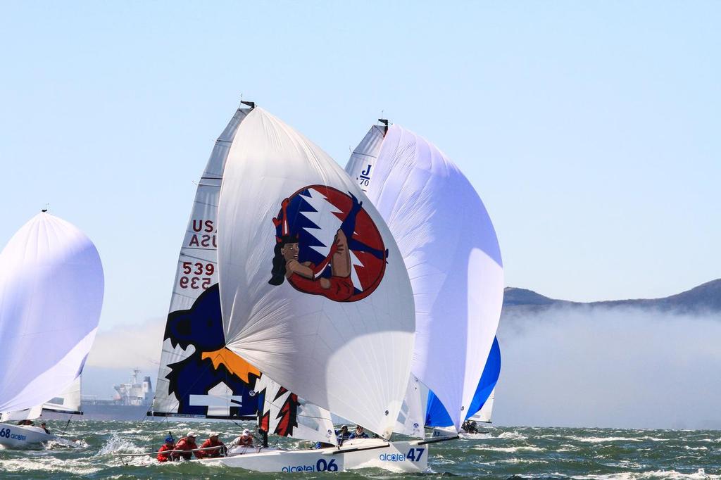  - Alcatel J-70 Worlds - Day 1, St Francis Yacht Club © Chris Ray