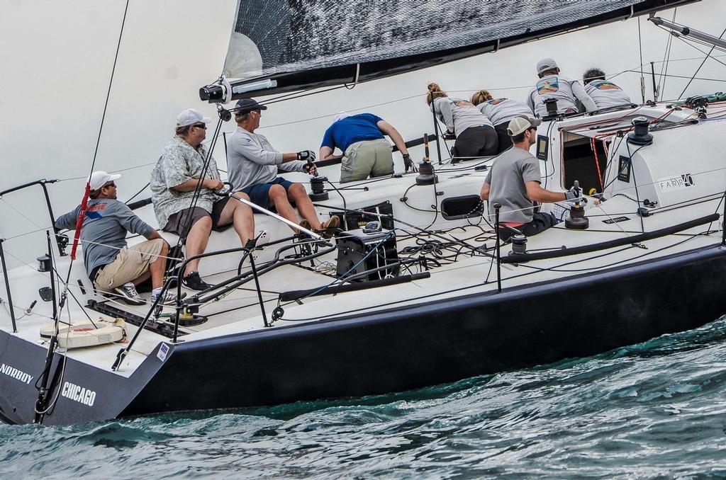 Norboy, co-owned by Leif Sigmond and Marcus Thymian, secured the Corinthian crown at the Farr 40 North Americans.  - Farr 40 North American Championship © Sara Proctor http://www.sailfastphotography.com