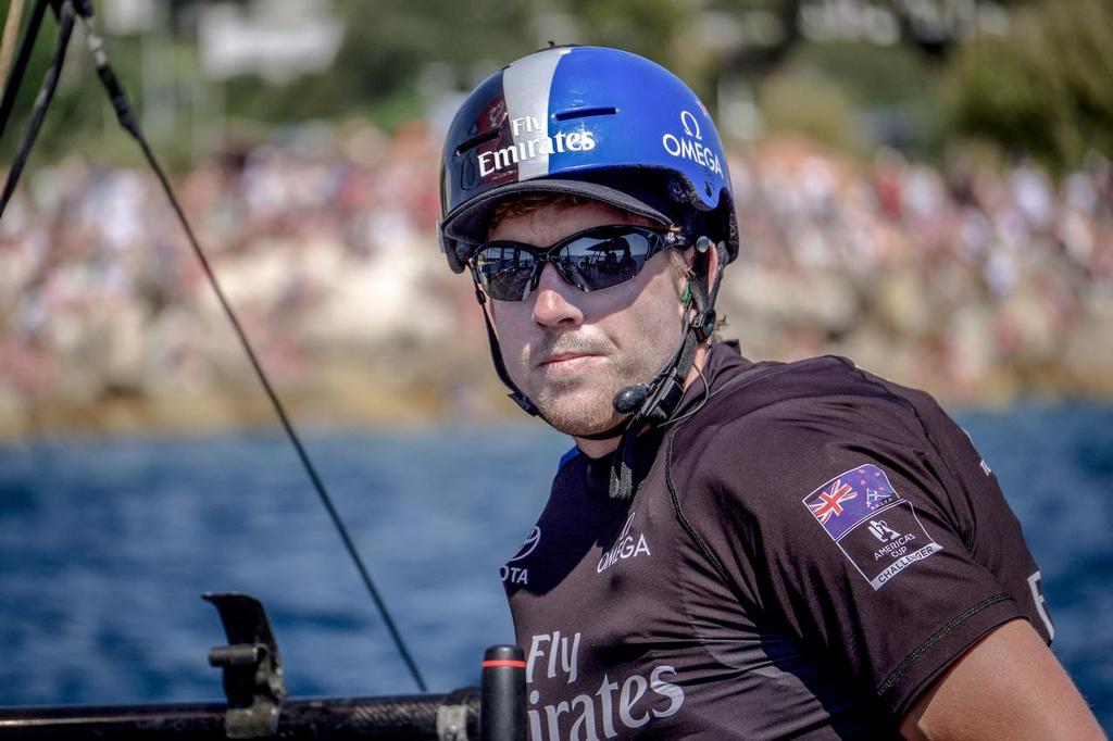 Peter Burling - still Giddy from the Gold Medal? Emirates Team New Zealand racing on Race Day 2 of the Louis Vuitton America's Cup World Series Toulon © Emirates Team New Zealand http://www.etnzblog.com