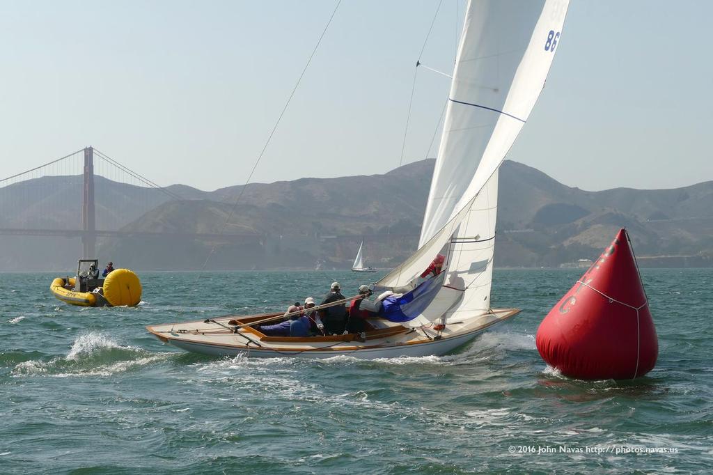 - International One Design Championships, San Francisco, September 10, 2016 photo copyright John Navas  taken at  and featuring the  class