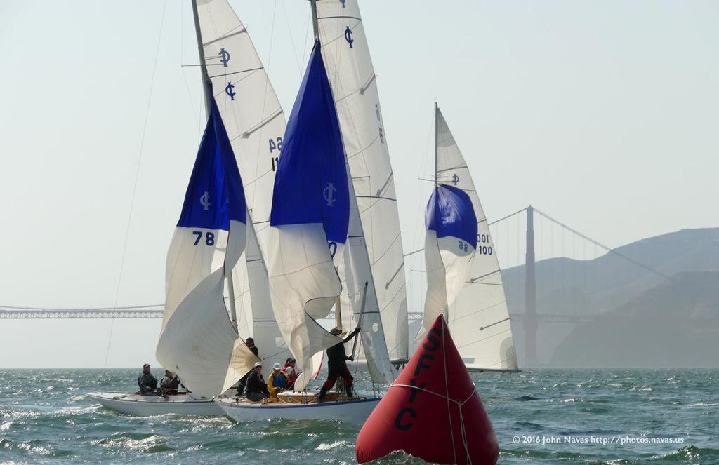 - International One Design Championships, San Francisco, September 10, 2016 photo copyright John Navas  taken at  and featuring the  class