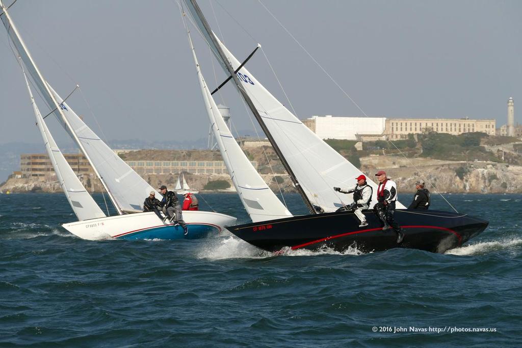 - International One Design Championships, San Francisco, September 10, 2016 photo copyright John Navas  taken at  and featuring the  class