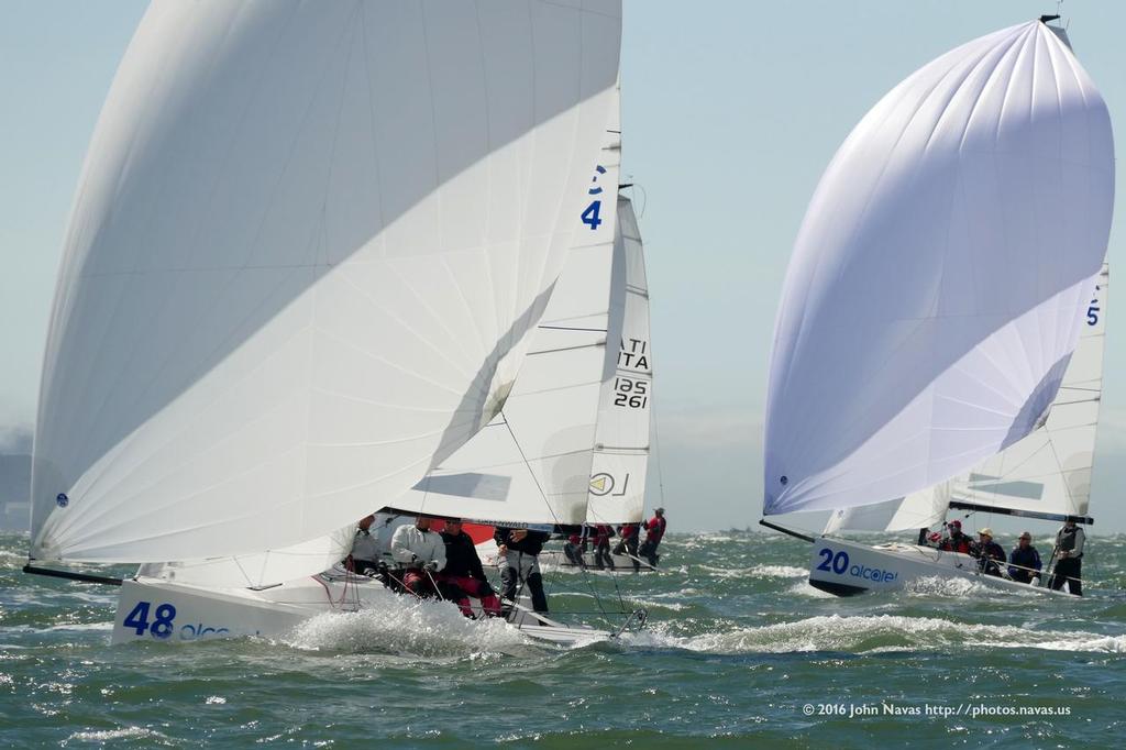 J-70 Worlds, Day 1 - 27 September 2016 photo copyright John Navas  taken at  and featuring the  class