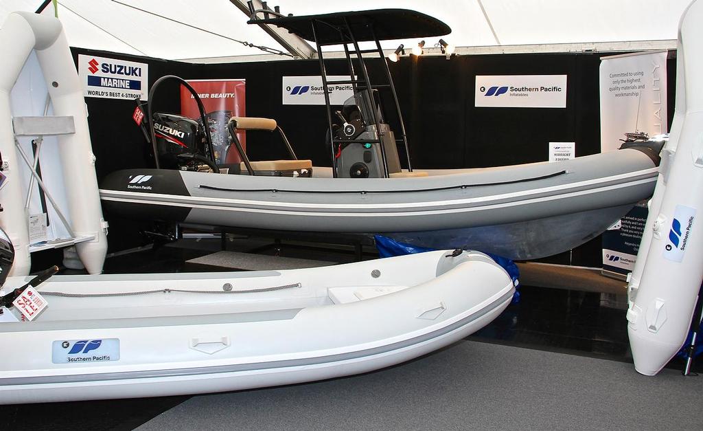 Auckland On The Water Boat Show - Day 2 - September 30, 2016 - Viaduct Events Centre - Southern Pacific Inflatables photo copyright Richard Gladwell www.photosport.co.nz taken at  and featuring the  class