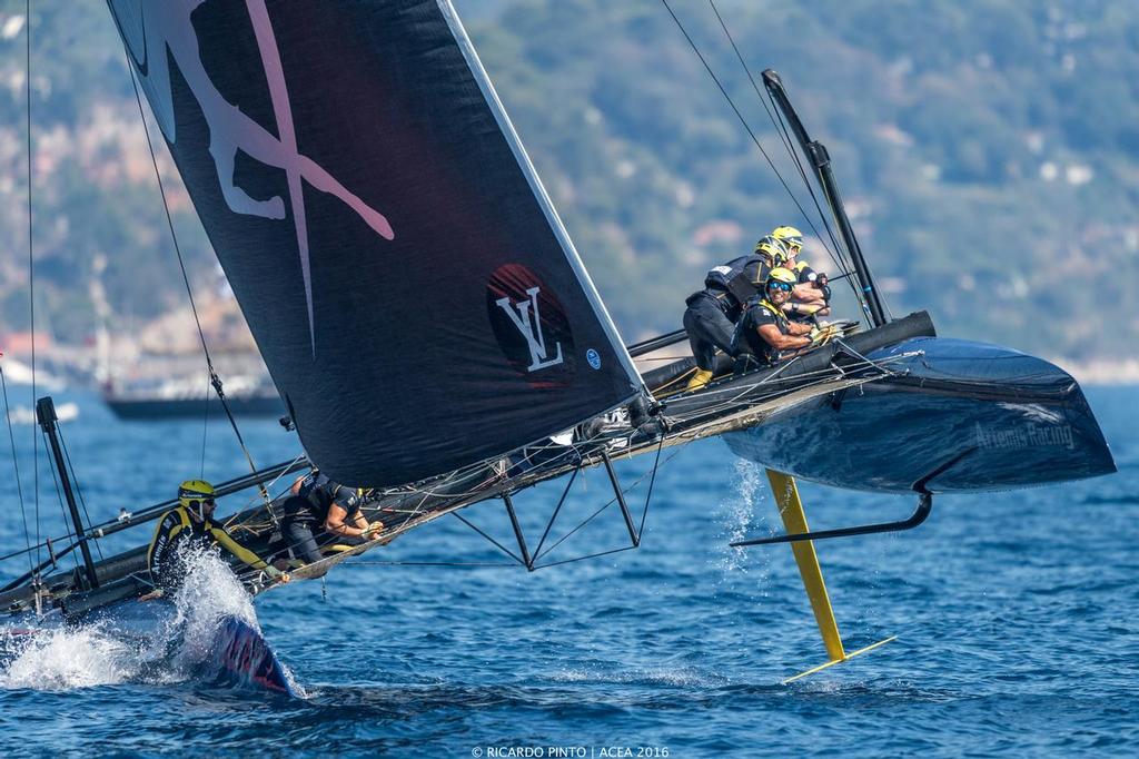 Artemis Racing - Toulon (FRA) - 35th America's Cup Bermuda 2017 - Louis Vuitton America's Cup World Series Toulon - Racing Day 2 photo copyright ACEA / Ricardo Pinto http://photo.americascup.com/ taken at  and featuring the  class