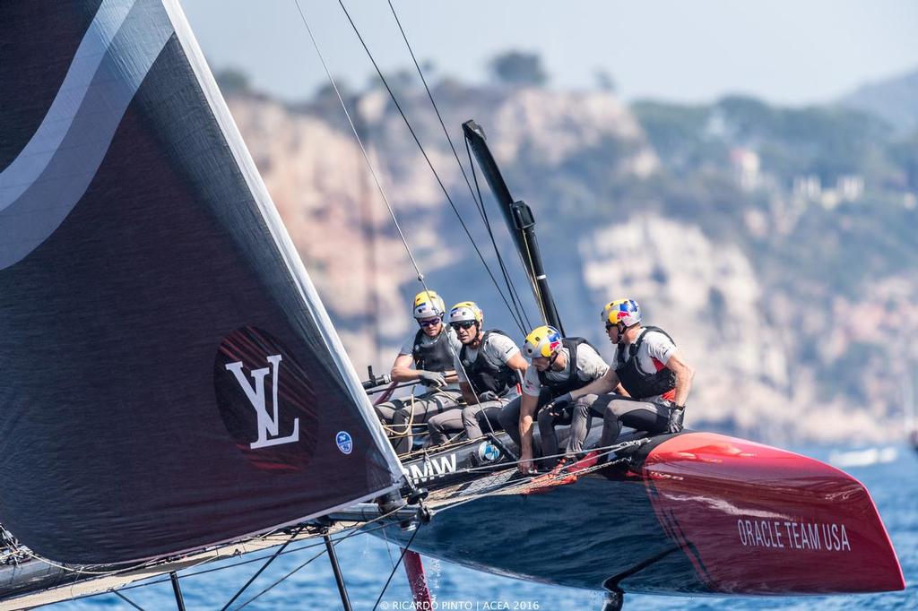 Oracle Team USA - Toulon (FRA) - 35th America's Cup Bermuda 2017 - Louis Vuitton America's Cup World Series Toulon - Racing Day 2 photo copyright ACEA / Ricardo Pinto http://photo.americascup.com/ taken at  and featuring the  class