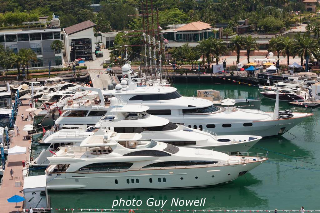 Singapore Yacht Show 2014. photo © Guy Nowell © Guy Nowell http://www.guynowell.com