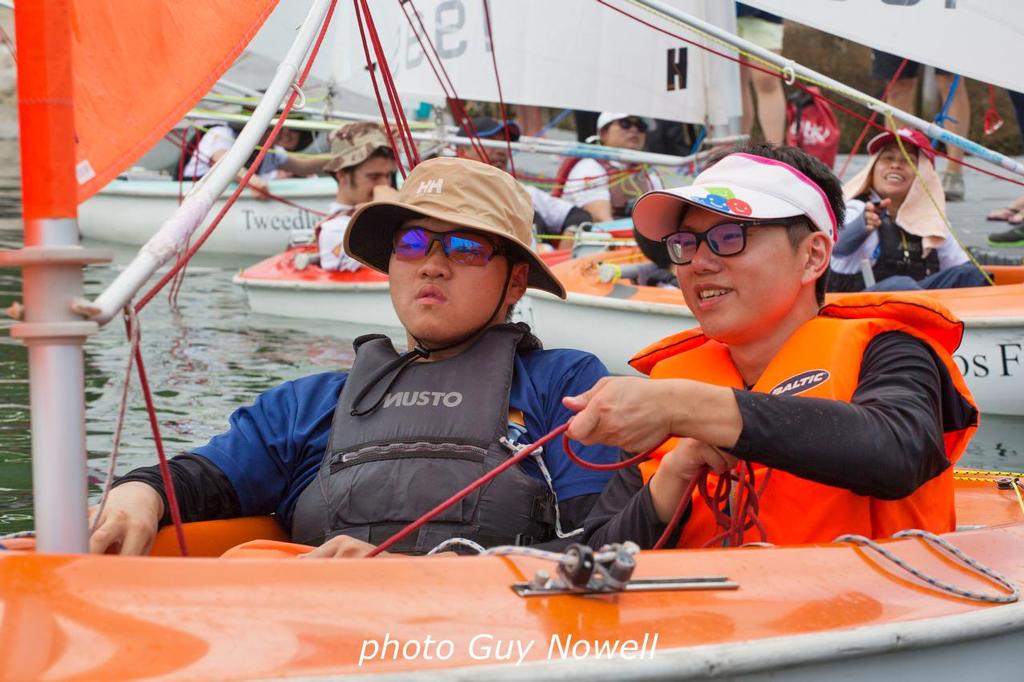 Here we go. Sailability HK (Bart's Bash) 2016. © Guy Nowell http://www.guynowell.com