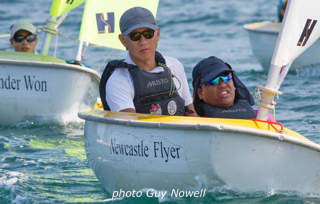 Newcastle Flyer. Sailability HK (Bart's Bash) 2016. © Guy Nowell http://www.guynowell.com