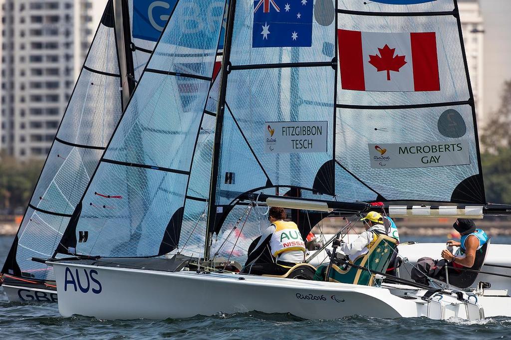 SKUD 18 - 2016 Paralympics - Day 6, September 18, 2016 photo copyright Richard Langdon / World Sailing taken at  and featuring the  class