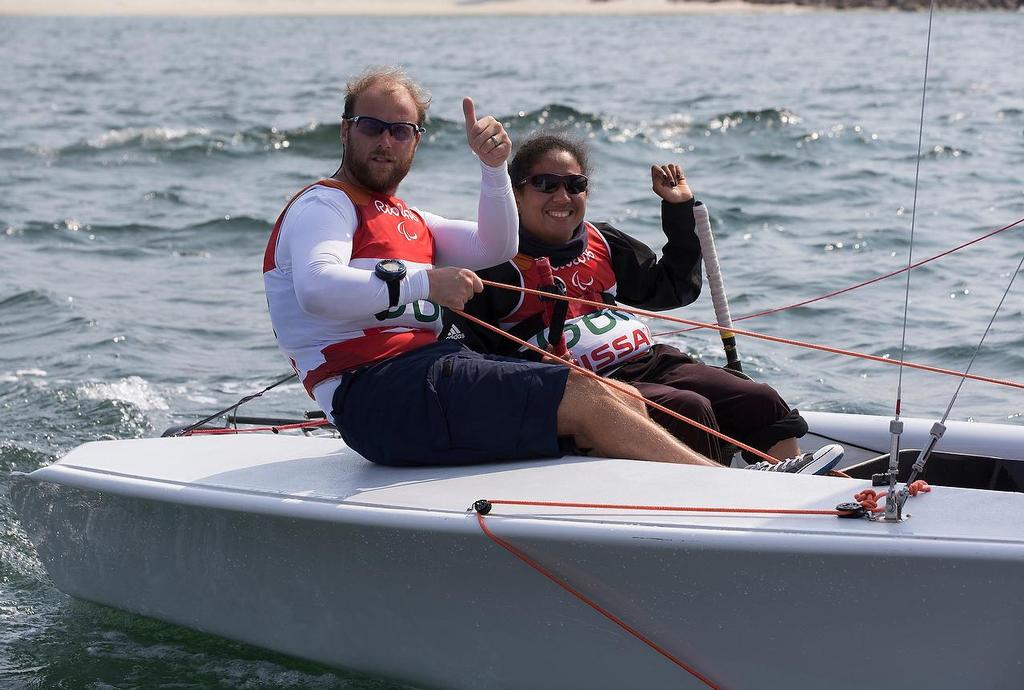 SKUD 18 - 2016 Paralympics - Day 6, September 18, 2016 photo copyright Richard Langdon / World Sailing taken at  and featuring the  class