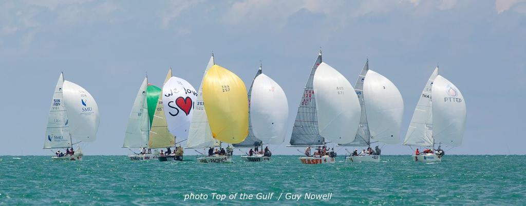 Platus racing for the Coronation Cup, Top of the Gulf Regatta, Pattaya © Guy Nowell/Top of the Gulf