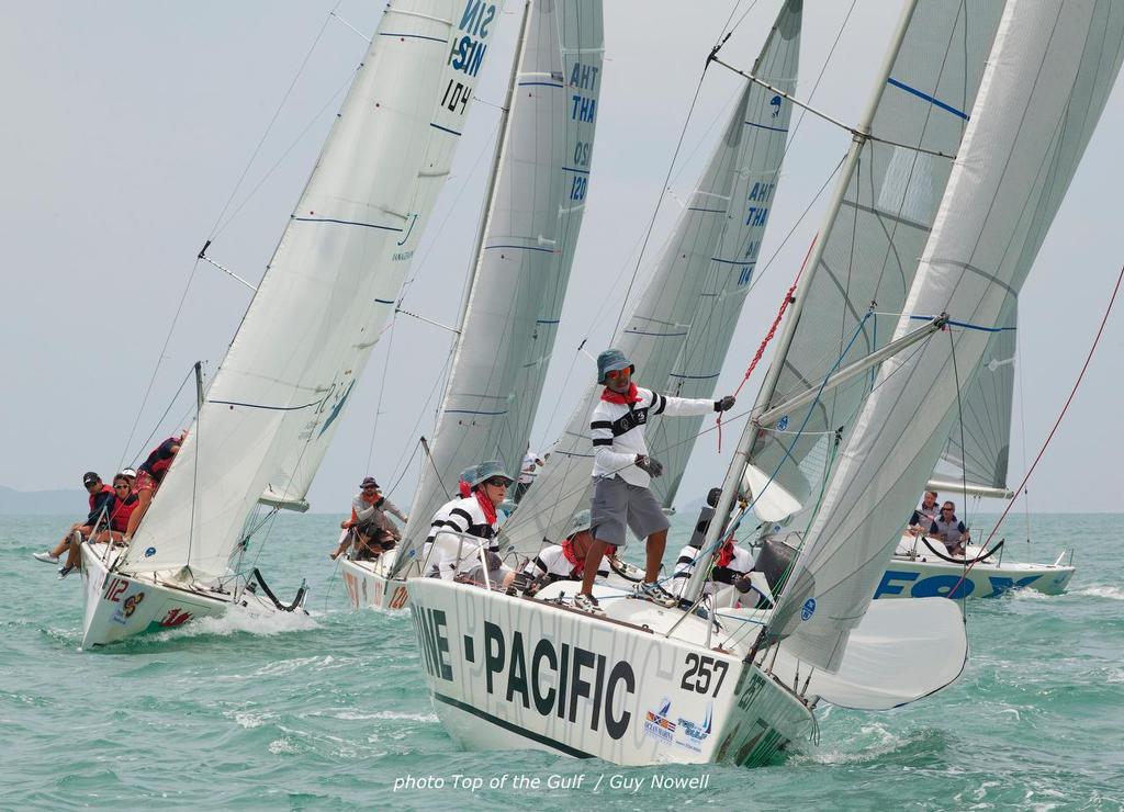 Platus racing for the Coronation Cup, Top of the Gulf Regatta, Pattaya © Guy Nowell/Top of the Gulf