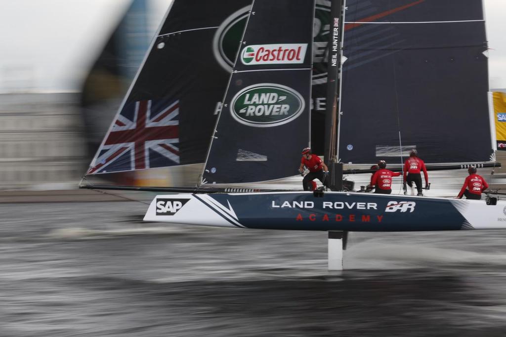 Eugenia Bakunova’s entry in the 2016 Mirabaud Yacht Racing Image of the Year - from Day 2, Extreme Sailing Series, St Petersburg, Sept 2016 © Eugenia Bakunova http://www.mainsail.ru