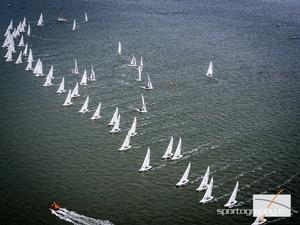Recalled start, Etchells Worlds - Day 1, September 5, 2016 photo copyright  Etchells Worlds http://www.etchellsworlds2013.it/ taken at  and featuring the  class