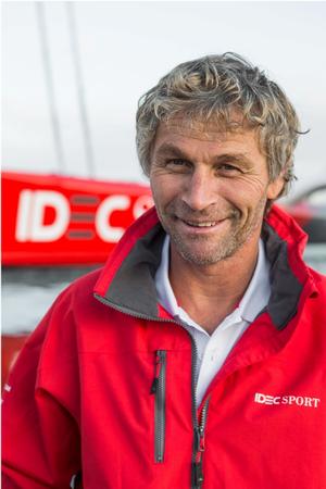 Bernard Stamm – IDEC SPORT - Jules Verne Trophy photo copyright Jean-Marie Liot / DPPI / IDEC http://www.trimaran-idec.com/ taken at  and featuring the  class