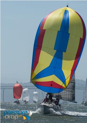 Saturdays downhill sprint from SF Bay to Carquinez Strait - Jazz Cup photo copyright Erik Simonson www.pressure-drop.us http://www.pressure-drop.us taken at  and featuring the  class