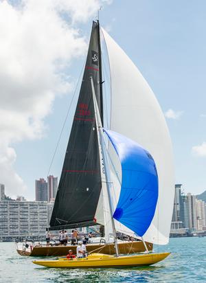 Free Fire and the Dragon. RHKYC Autumn Regatta 2016 photo copyright  RHKYC/Guy Nowell http://www.guynowell.com/ taken at  and featuring the  class