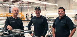Doyle Sails Directors - Richard Bouzaid, Mike Sanderson and David Duff photo copyright Doyle Sails NZ taken at  and featuring the  class