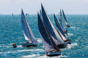 Fleet shot to windward - 2016 Sealink Magnetic Island Race Week photo copyright Andrea Francolini, SMIRW taken at  and featuring the  class