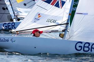 GBR 2.4 - Rio 2016 Paralympic Games photo copyright Richard Langdon/Ocean Images taken at  and featuring the  class