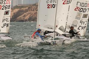 Laser GBR - 2016 Sailing World Cup - Qingdao photo copyright Richard Aspland / World Sailing taken at  and featuring the  class