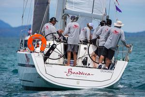 Mike Steel's Boadicca - 2016 Sealink Magnetic Island Race Week photo copyright Andrea Francolini, SMIRW taken at  and featuring the  class
