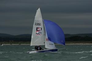Navy Blue Kite - Inter Services Gold Cup and 2000 Millenium Series Open photo copyright Clive Grant taken at  and featuring the  class