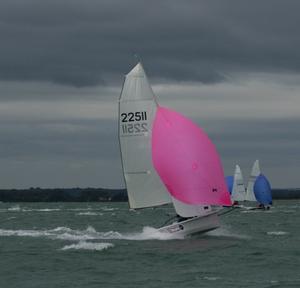 Pink Kite Wheely - Inter Services Gold Cup and 2000 Millenium Series Open photo copyright Clive Grant taken at  and featuring the  class