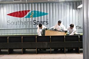 Southern Spars are building  Emirates Team NZ's AC50 for the 35th America's Cup photo copyright Southern Spars taken at  and featuring the  class