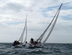 Rondo and Gwez Gwern - UBS Jersey Regatta photo copyright Bill Harris http://www.shyc.je/Jersey-Regatta// taken at  and featuring the  class