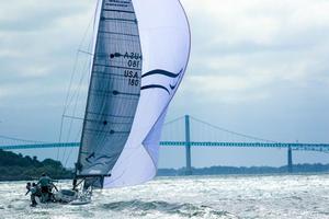 Ryan DeVos' Volpe lands fourth overall after an iconic first day of racing at Melges 32 Worlds photo copyright International Melges 32 Class Association taken at  and featuring the  class
