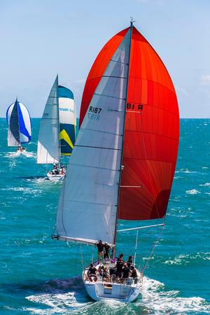 Spinnaker run - 2016 Sealink Magnetic Island Race Week photo copyright Andrea Francolini, SMIRW taken at  and featuring the  class