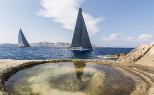 Racing off the Costa Smeralda's spectacular course - Maxi Yacht Rolex Cup photo copyright  Rolex / Carlo Borlenghi http://www.carloborlenghi.net taken at  and featuring the  class