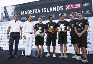 The Extreme Sailing Series. Act 6. Madeira. Portugal. 25th September 2016 photo copyright Lloyd Images taken at  and featuring the  class