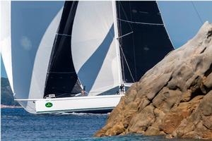 Lord Irvine Laidlaw’s Highland Fling 15 was fastest around the race course on the first day – Rolex Swan Cup photo copyright Quinag taken at  and featuring the  class