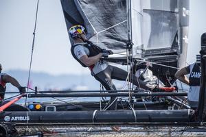 Tough day in Toulon - America’s Cup World Series Toulon photo copyright Sam Greenfield/Oracle Team USA http://www.oracleteamusa.com taken at  and featuring the  class