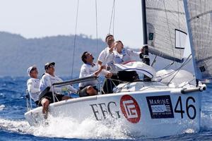 Christopher Rast's EFG SUI684 - Marinepool Melges 24 European Championship photo copyright  Pierrick Contin http://www.pierrickcontin.fr/ taken at  and featuring the  class