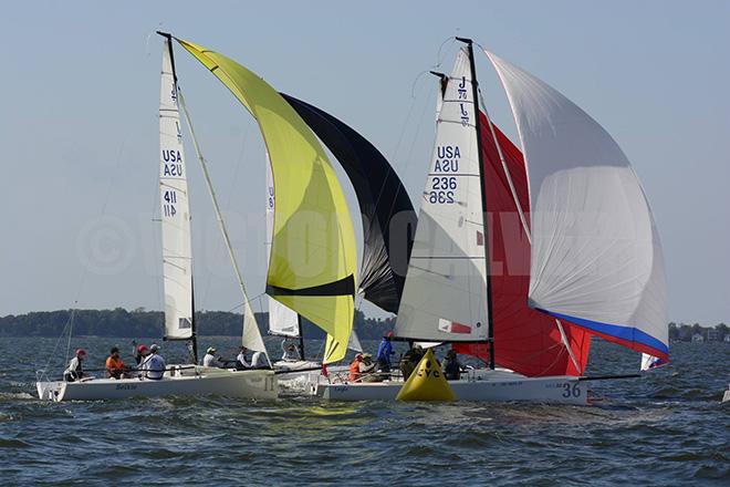 2016 naugural J/70 Corinthian US National Championship - Day 1 © Victor Calvert