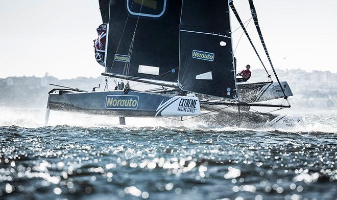 Act 7, Lisbon 2016 - Day three - Norauto - 2016 Extreme Sailing Series™ © Lloyd Images