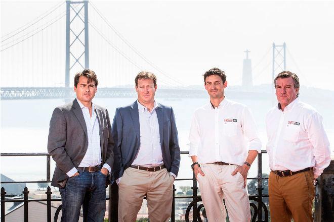 2017 Extreme Sailing Series – Venues launch – Event Director Andy Tourell and Race Director John Craig, pictured alongside Cristóbal González-Aller Pita, Los Cabos Local Promoter and Matt Reynolds, CEO Extreme San Diego. © Lloyd Images