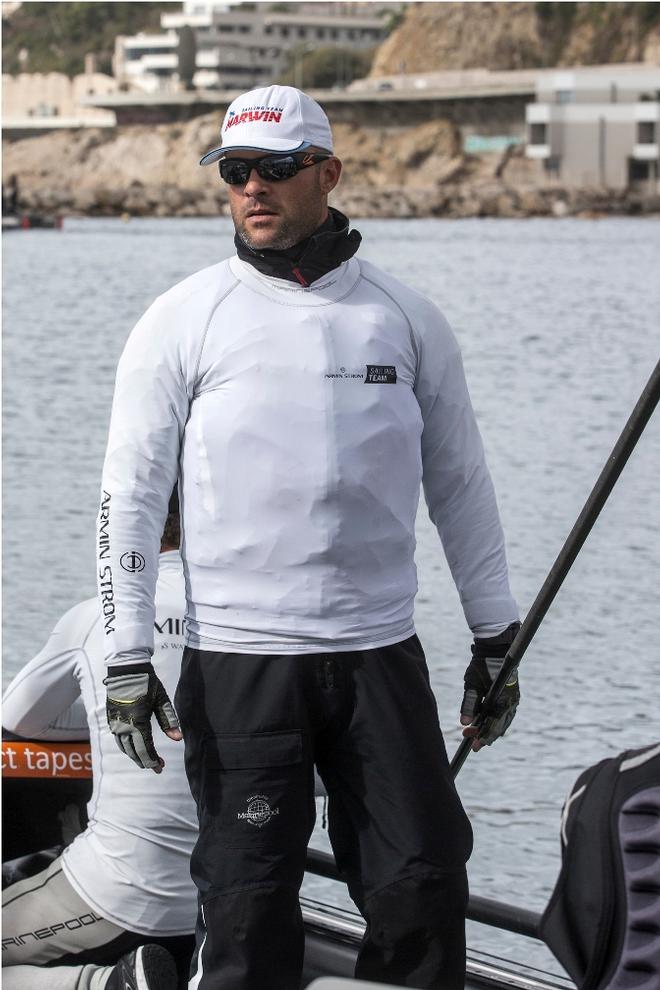 Flavio Marazzi - Armin Strom Sailing Team skipper - GC32 Racing Tour – Marseille One Design © Sander van der Borch / Bullitt GC32 Racing Tour